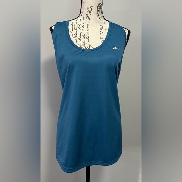 💪 Reebok Women’s Tank Top – Steely Blue, Size 3X  💪 - Picture 1 of 6